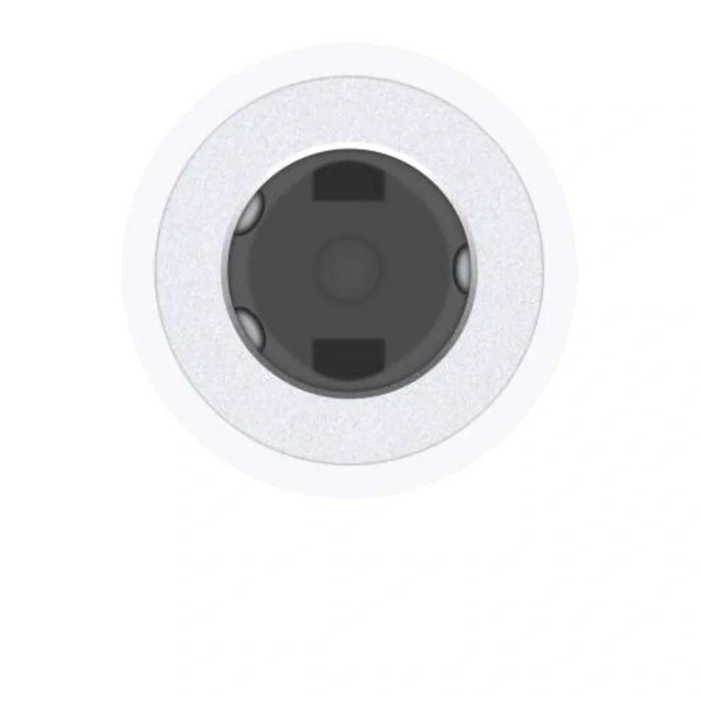 Apple - USB-C to 3.5mm Headphone Jack Adapter - White